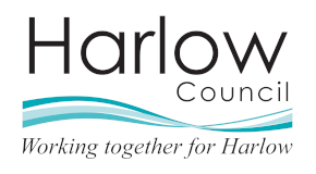 Harlow Council website logo